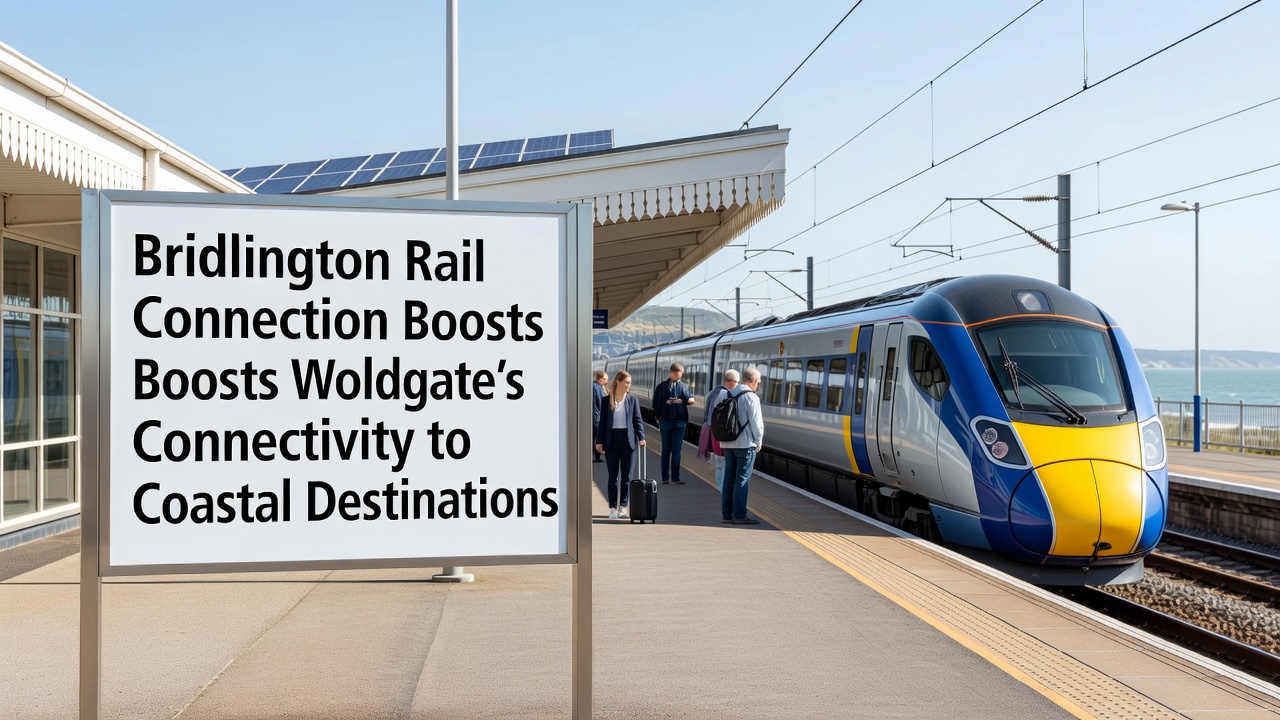 Bridlington Rail Connection Boosts Woldgate's Connectivity to Coastal Destinations